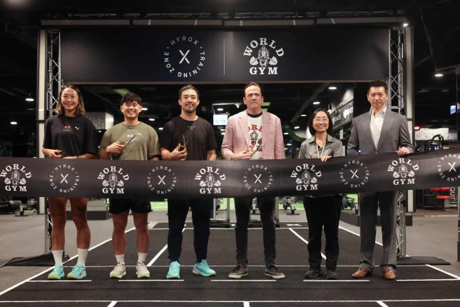 World Gym正式揭幕台北市首家HTZ認證旗艦訓練中心 就在台北民生店